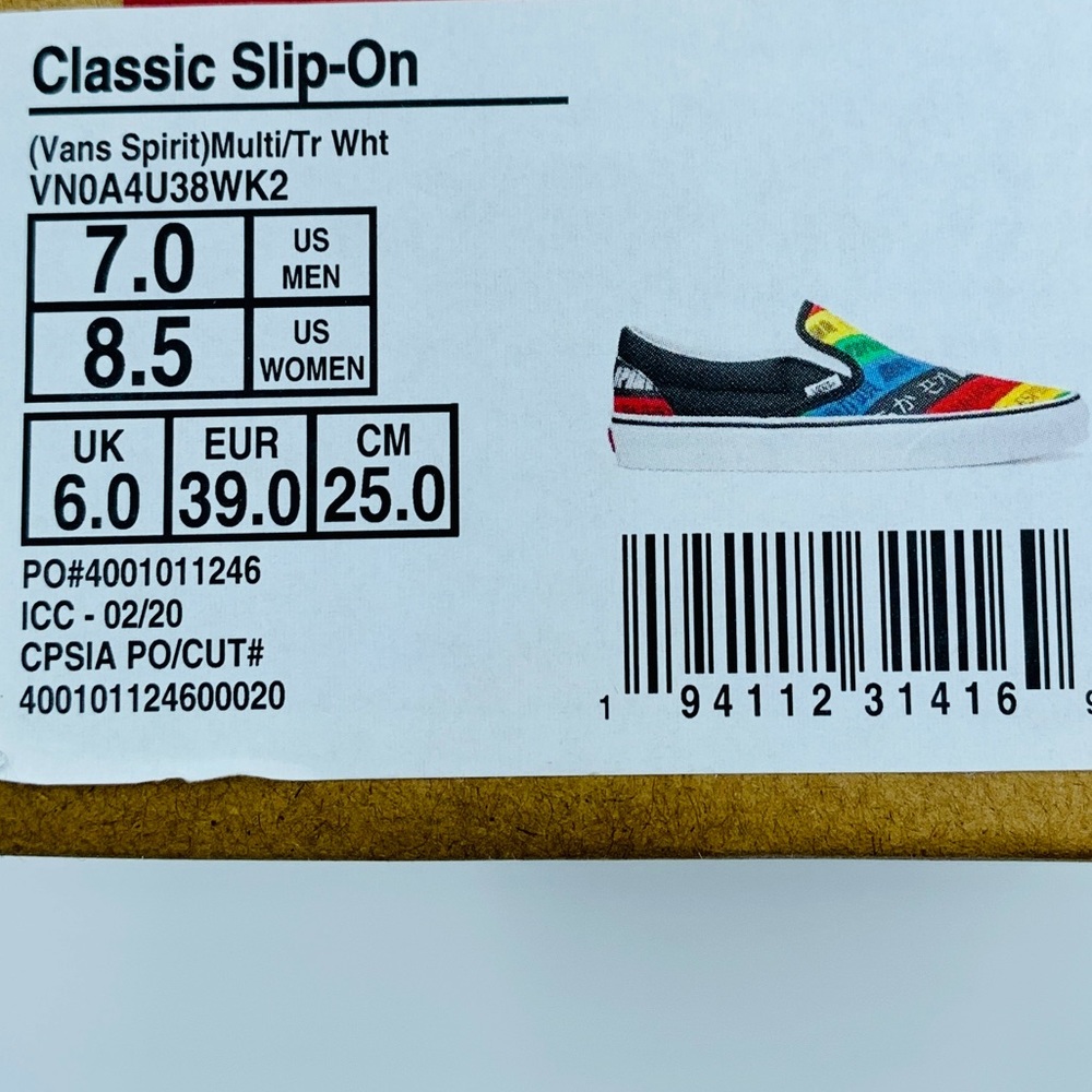 VANS Spirit Limited Edition Slip-On - Picture 7 of 7